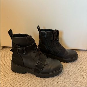 Ugg Leather Women Ashton Lace Up